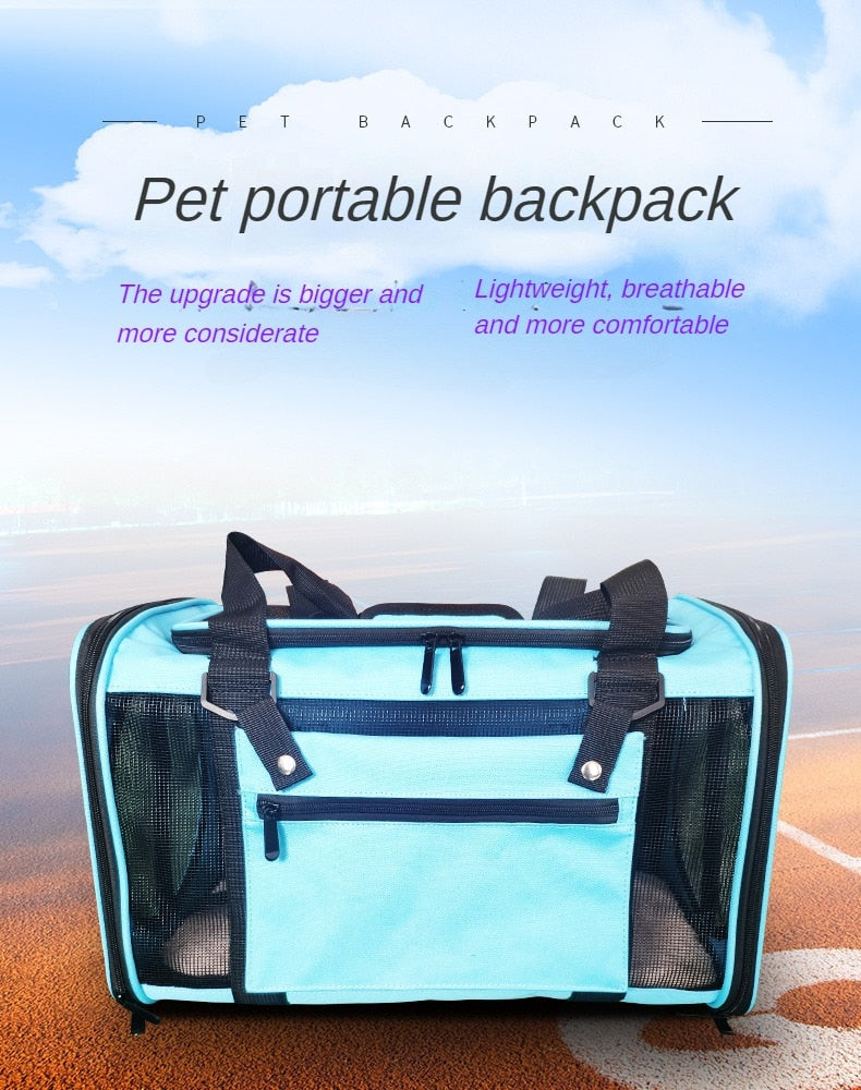 Foldable Pet Carrier Bag for Traveling and Daily Use
