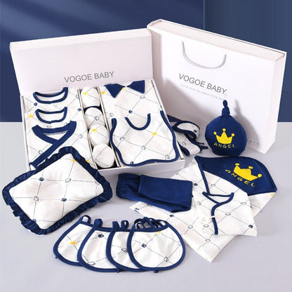 22/24/26/28 Pieces Newborn Baby Clothes Four Seasons 100% Cotton Set